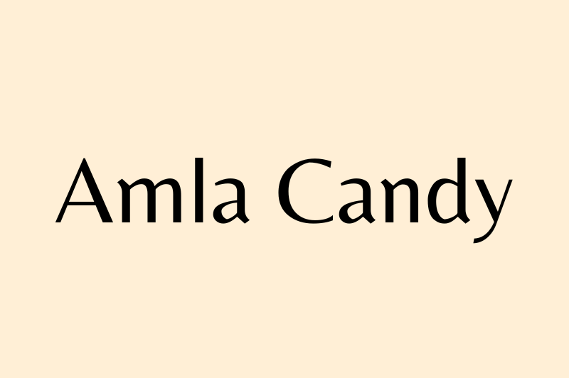 Amla Candy